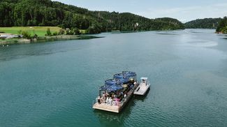 Floss auf dem Wohlensee